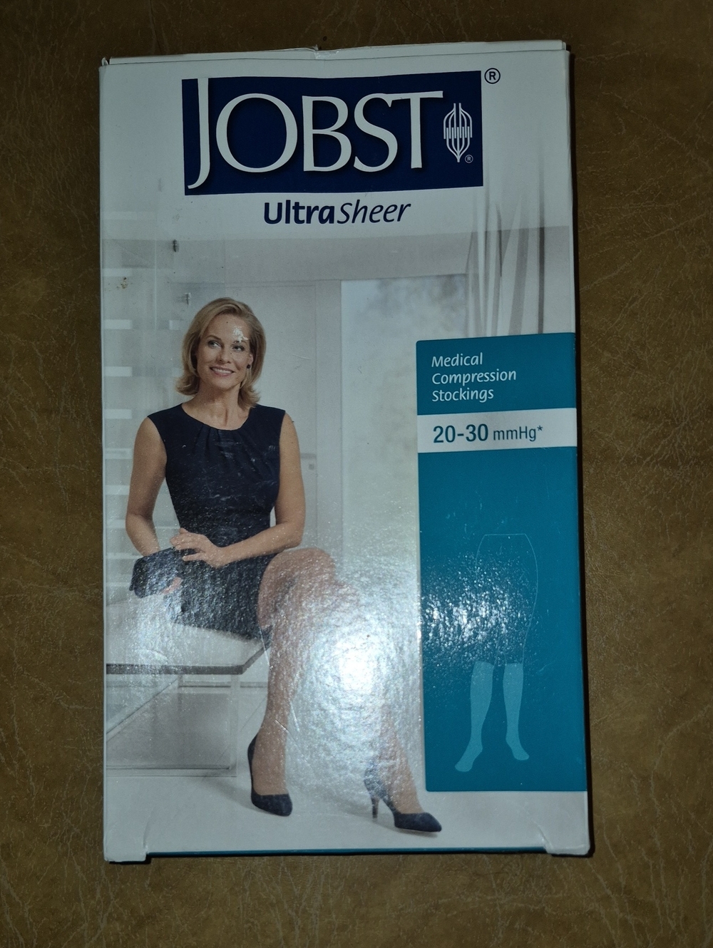 JOBST UltraSheer 20-30 mmHg Medical Compression Stockings - Beige